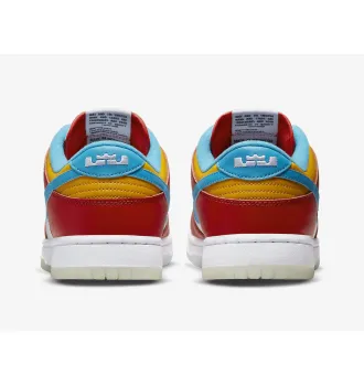 Кросівки чоловічі Nike Dunk Low QS LeBron James Fruity Pebbles фото 5