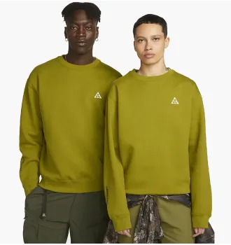 Кофта унісекс Nike ACG Therma-FIT Fleece Crew Moss фото 9