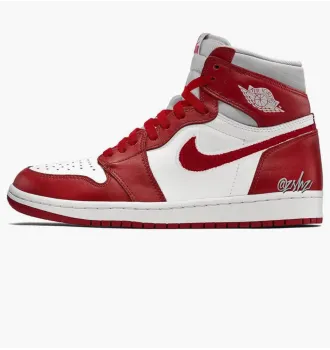 Кросівки жіночі Air Jordan 1 Retro High OG Varsity Red фото 7