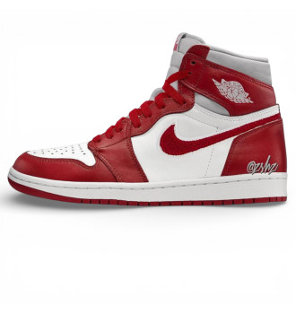 Женские кроссовки Air Jordan 1 Retro High OG Varsity Red
