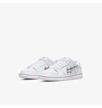 Кроссовки Nike SB Dunk Low Oski Great White (PS) фото 4