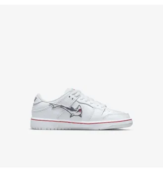 Кроссовки Nike SB Dunk Low Oski Great White (PS) фото 2