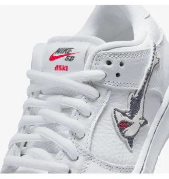 Кроссовки Nike SB Dunk Low Oski Great White (PS) фото 5