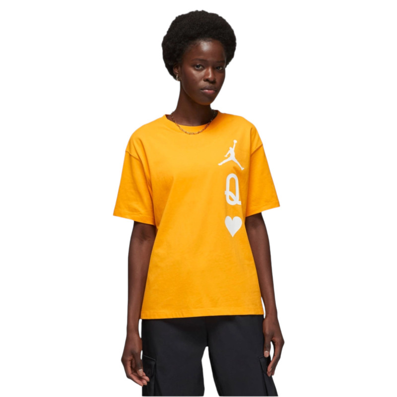 Футболка жіноча Air Jordan Flight WomenS T-Shirt Yellow фото