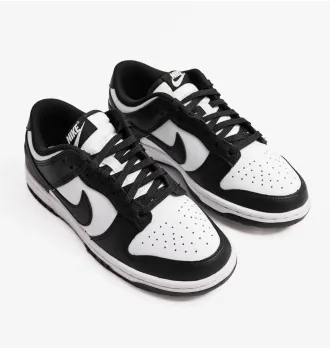 Женские кроссовки Nike Dunk Low White Black фото 3