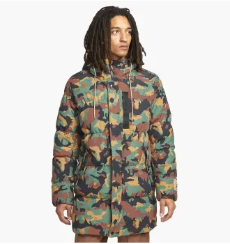 Куртка мужская пуховик Air Jordan Flight Heritage Mens All-Over Print Parka фото 7