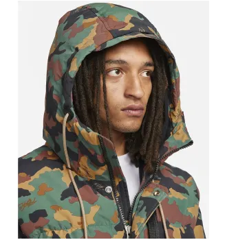 Куртка мужская пуховик Air Jordan Flight Heritage Mens All-Over Print Parka фото 3