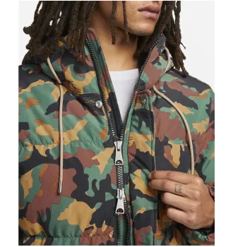 Куртка мужская пуховик Air Jordan Flight Heritage Mens All-Over Print Parka фото 6