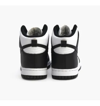Кросівки чоловічі Nike Dunk High Black White фото 4
