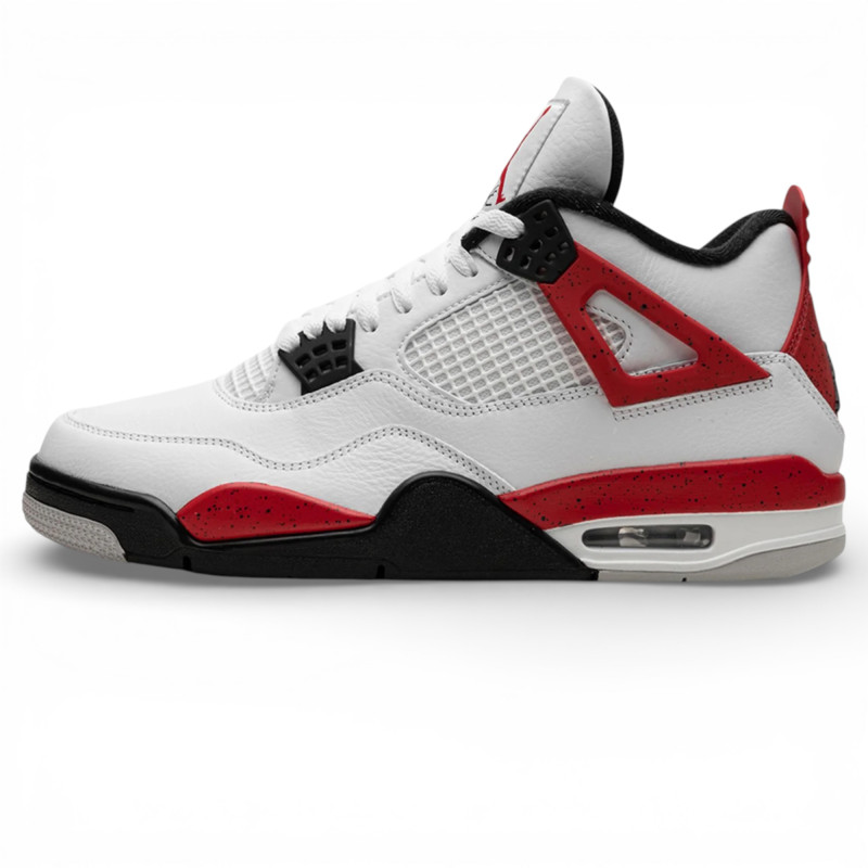 Мужские кроссовки Air Jordan 4 Retro Red Cement фото