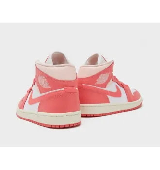 Кросівки жіночі Air Jordan 1 Mid Strawberries and Cream (W) фото 3