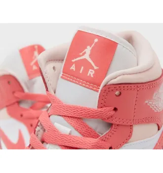 Кросівки жіночі Air Jordan 1 Mid Strawberries and Cream (W) фото 5