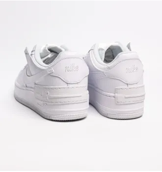 Кросівки жіночі Nike Air Force 1 Low Shadow Triple White фото 5
