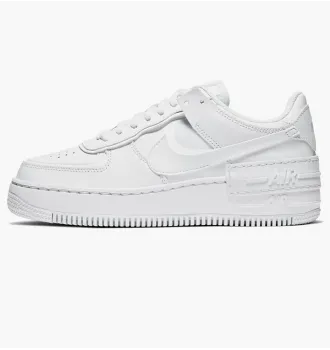 Кросівки жіночі Nike Air Force 1 Low Shadow Triple White фото 9