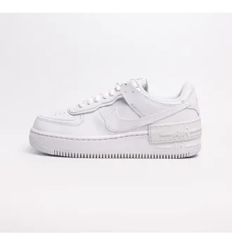 Кросівки жіночі Nike Air Force 1 Low Shadow Triple White фото 13