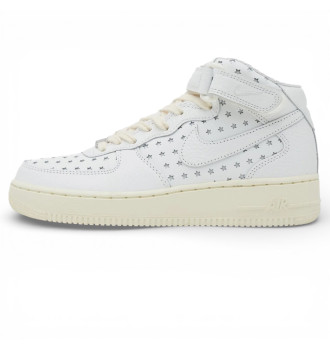 Женские кроссовки Nike Air Force 1 Mid Cut Out Stars Summit White (W)