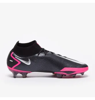 Бутсы мужские Nike Phantom GT Elite DF FGBlack Pink Blast фото 3