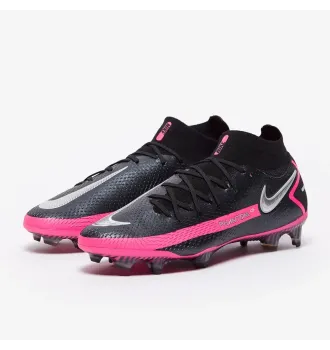 Бутсы мужские Nike Phantom GT Elite DF FGBlack Pink Blast фото 5