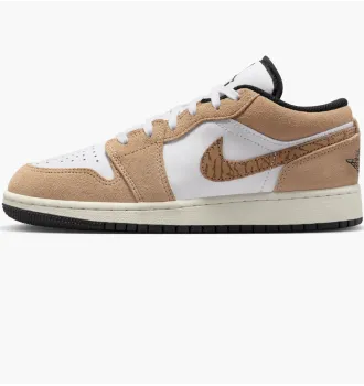 Кросівки Air Jordan 1 Low SE Brown Elephant фото 2