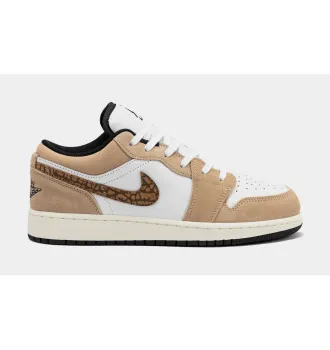 Кросівки Air Jordan 1 Low SE Brown Elephant фото 4
