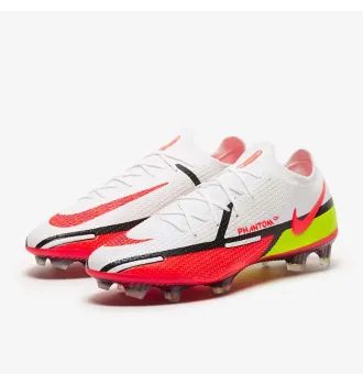 Кросівки чоловічі Бутси Nike Phantom GT2 Elite FG White Volt Black Bright Crimson фото 7