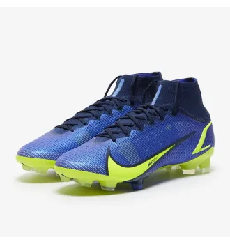 Мужские кроссовки Бутсы Nike Mercurial Superfly 8 FG Sapphire Volt фото 5