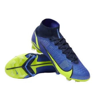 Мужские кроссовки Бутсы Nike Mercurial Superfly 8 FG Sapphire Volt фото 2