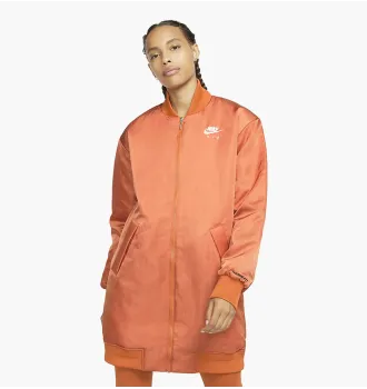 Куртка женская Nike W Air Bomber Jkt Therma-Fit Synfl Orange фото 2