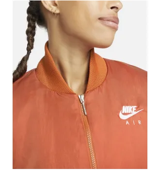 Куртка женская Nike W Air Bomber Jkt Therma-Fit Synfl Orange фото 4