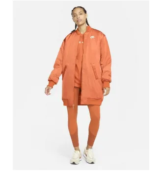 Куртка женская Nike W Air Bomber Jkt Therma-Fit Synfl Orange фото 5