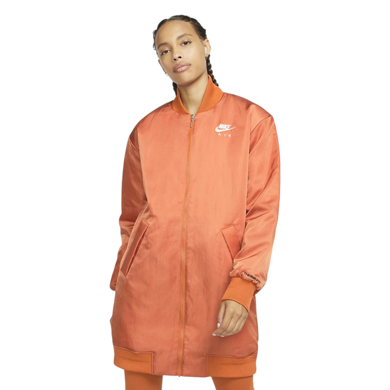 Куртка женская Nike W Air Bomber Jkt Therma-Fit Synfl Orange фото