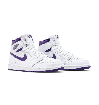 Женские кроссовки Air Jordan 1 Court Purple (W) фото 4