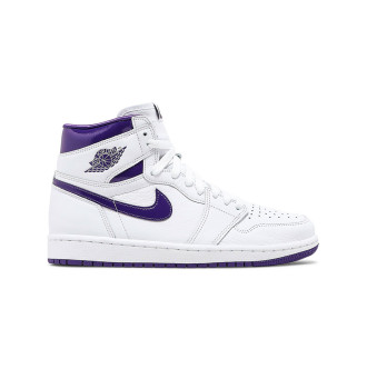 Женские кроссовки Air Jordan 1 Court Purple (W) фото 3
