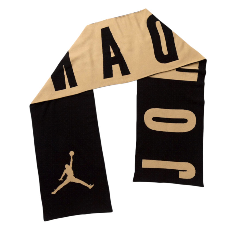 Шарф Air Jordan Scarf Black Beige фото