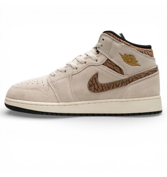 Кросівки Air Jordan 1 Mid SE Brown Elephant