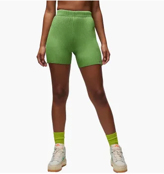 Шорты женские Air Jordan X Union X Bephies Beauty Supply Bike Shorts Green фото 7