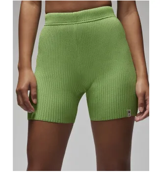 Шорты женские Air Jordan X Union X Bephies Beauty Supply Bike Shorts Green фото 6