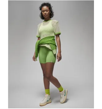 Шорты женские Air Jordan X Union X Bephies Beauty Supply Bike Shorts Green фото 4