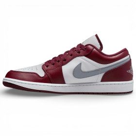 Кросівки чоловічі Air Jordan 1 Low White Bordeaux