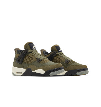 Кроссовки Air Jordan 4 Retro SE Craft Medium Olive (GS) фото 3