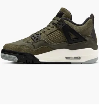 Кроссовки Air Jordan 4 Retro SE Craft Medium Olive (GS) фото 4