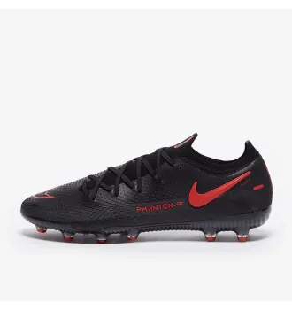 Бутси чоловічі Nike Phantom GT Elite FG Black Chile Red фото 3
