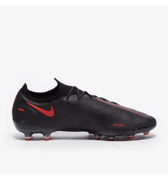 Бутси чоловічі Nike Phantom GT Elite FG Black Chile Red фото 4