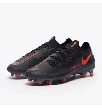Бутси чоловічі Nike Phantom GT Elite FG Black Chile Red фото 2