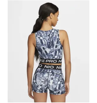 Топ женская Nike Pro Dri-Fit Blue фото 3