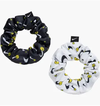 Резинка для волосся Nike Gathered Hair Ties 2.0 2 Pk White/Opti Yellow/Black Osfm фото 2
