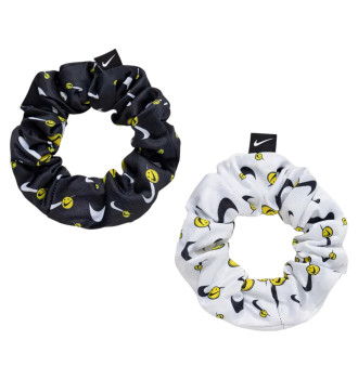 Резинка для волосся Nike Gathered Hair Ties 2.0 2 Pk White/Opti Yellow/Black Osfm