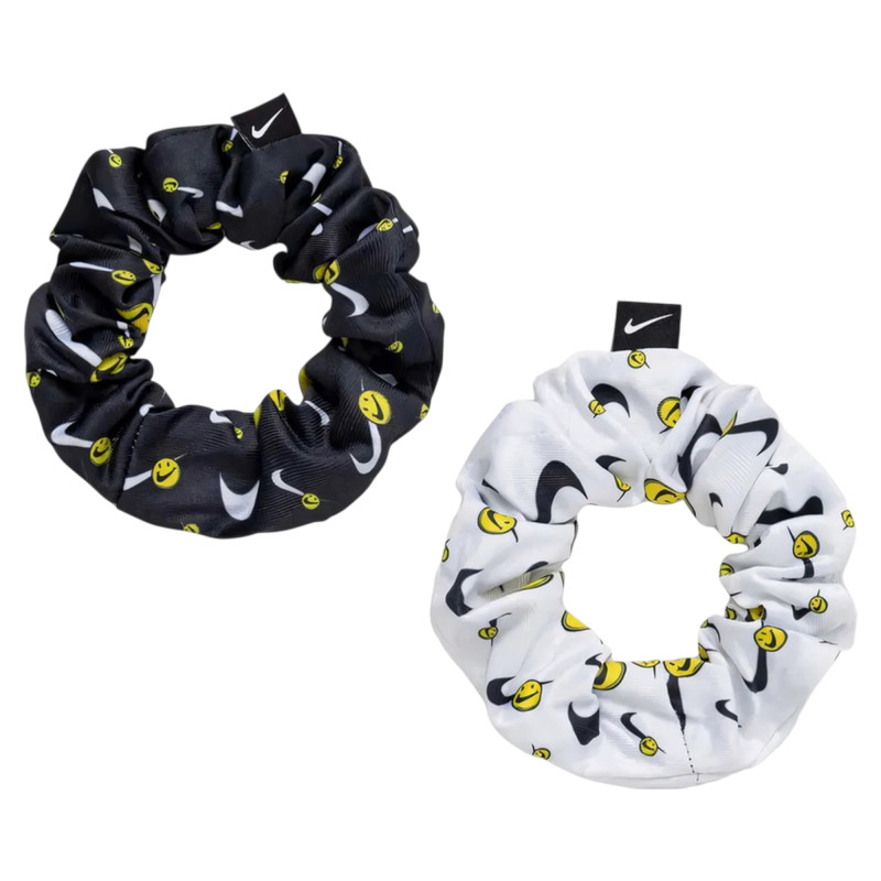 Резинка для волосся Nike Gathered Hair Ties 2.0 2 Pk White/Opti Yellow/Black Osfm