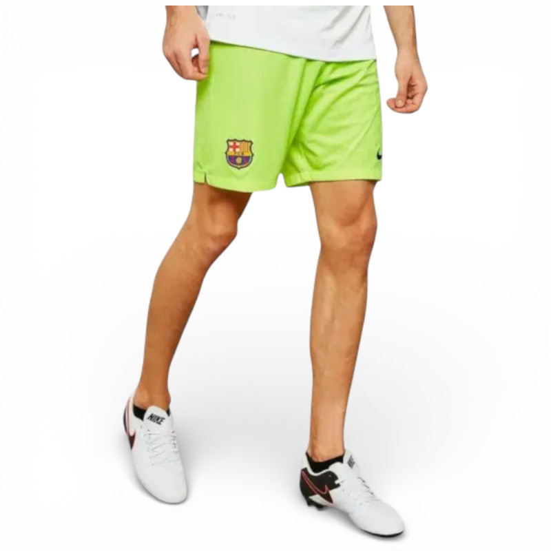 Шорты Nike Barcelona FC Away Football Soccer Volt Short фото