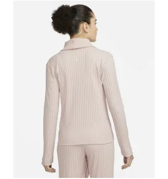 Кофта жіноча Nike Yoga Luxe Pink фото 6